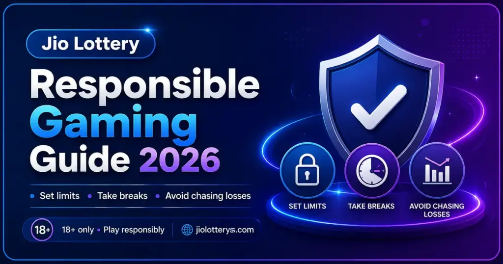 Jio Lottery responsible gaming